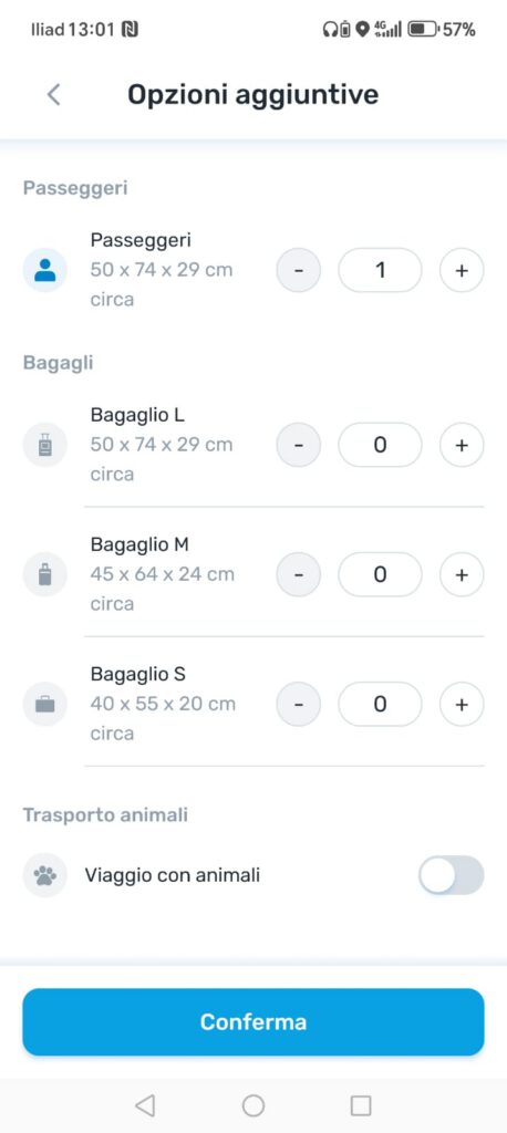 itTaxi app New selettive 1